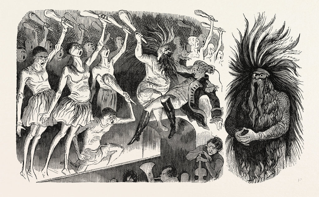 Detail of Théâtre-Lyrique by Anonymous