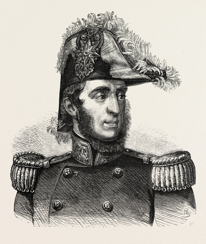 Detail of General Guglielmo Pepe by Anonymous