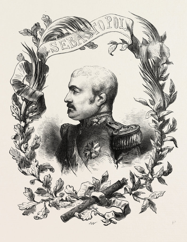 Detail of Marshal Pelissier, Aimable Jean Jacques Pelissier, 1st Duc De Malakoff, 1794 - 1864, Was a Marshal of France by Anonymous