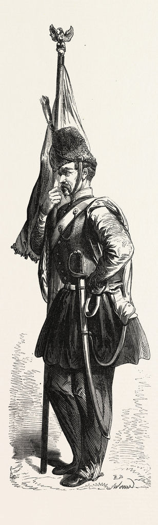 Detail of Uniform of the Polish Cavalry in the Service of the Sultan by Anonymous