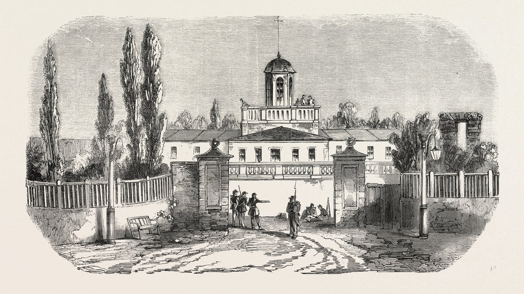 Detail of Circle Nobles, Inhabited During the Siege of Sevastopol by Prince Menschikoft. The Crimean War, 1855 by Anonymous