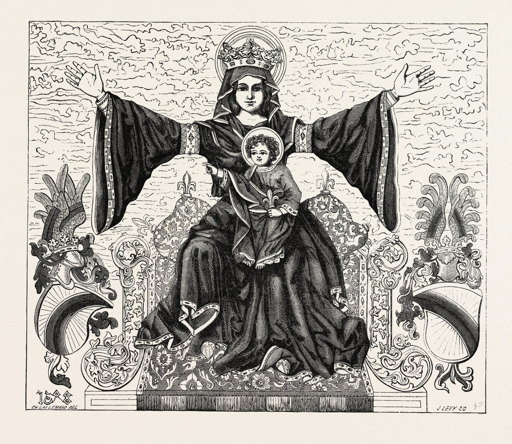 Detail of The Old Banner of the City of Strasbourg, France by Anonymous