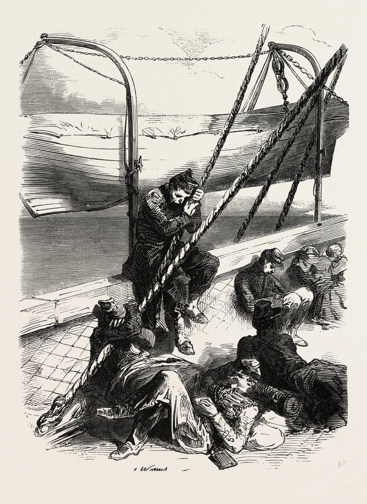 Detail of Army of the East: The Siesta, 1855 by Anonymous