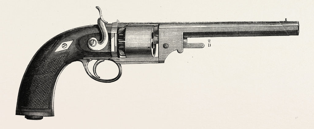 Detail of Revolver-Devismes by Anonymous