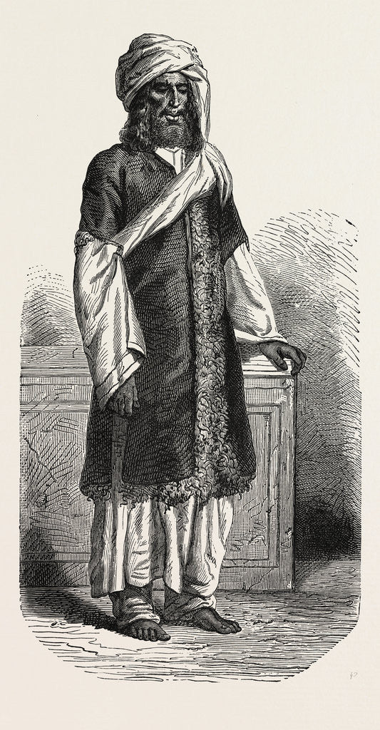 Detail of Gentleman of Sindh by Anonymous