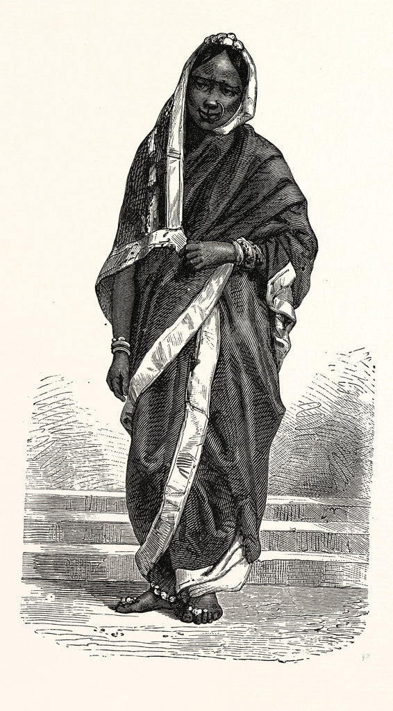 Detail of Countrywoman of Sindh by Anonymous