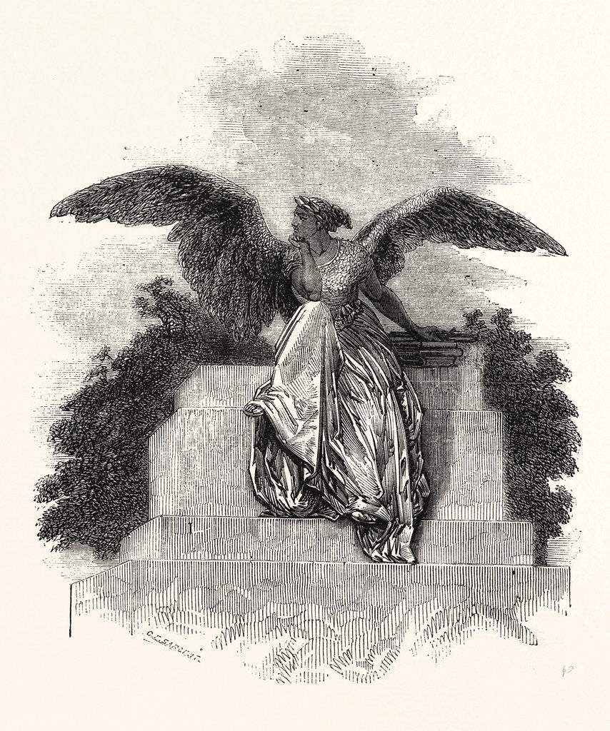 Detail of Victory, Designed As a Monument to the Late Duke of Wellington by Anonymous