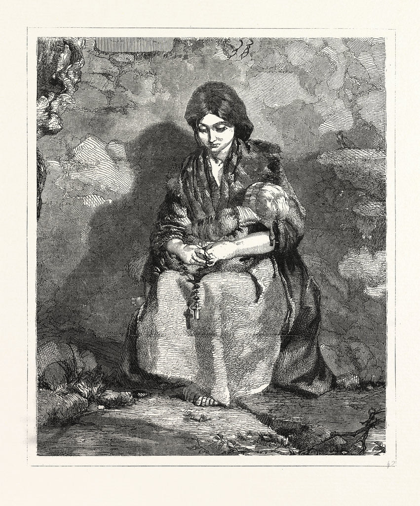 Detail of The Outcast by Anonymous