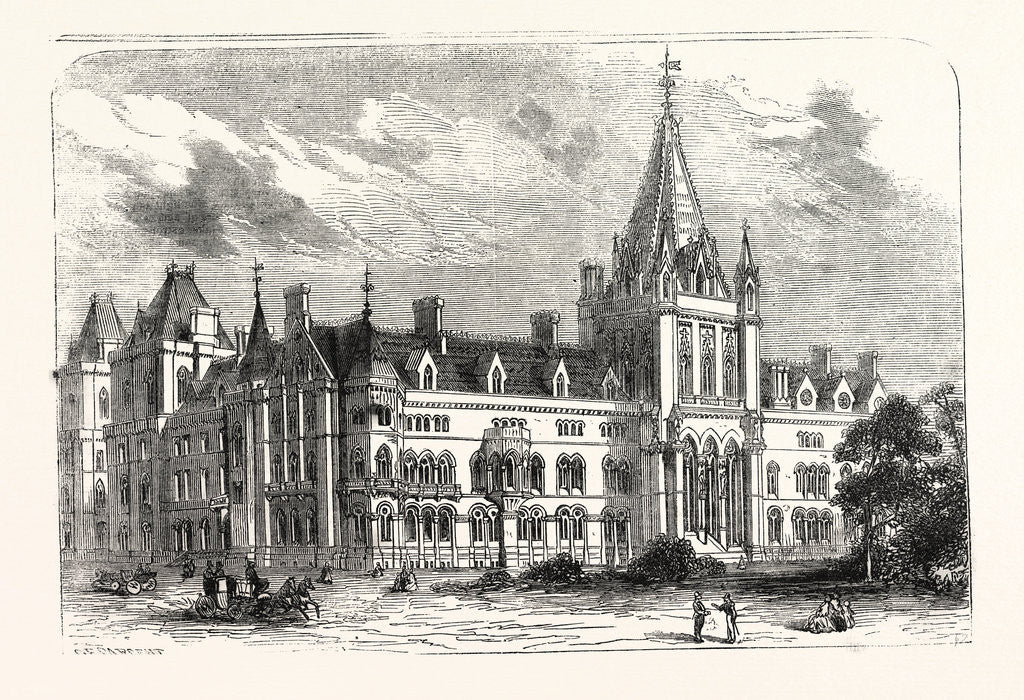 Detail of Mr. Scott's Design for the New Foreign Office by Anonymous