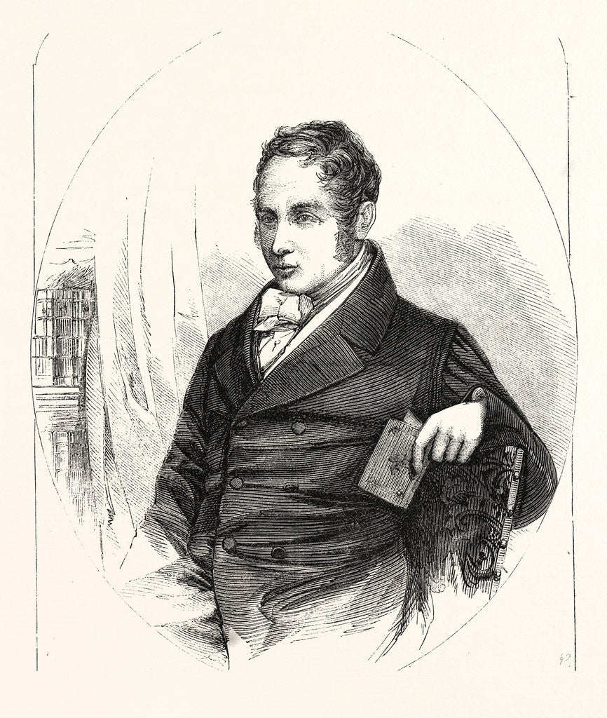 Detail of The Late Leigh Hunt by Anonymous