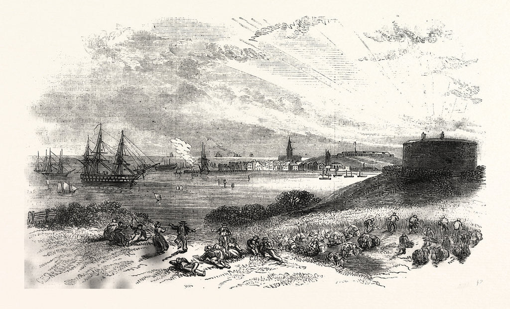 Detail of Harwich Harbour by Anonymous