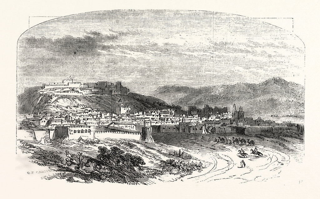 Detail of Tetuan, a Town of Fez, in Africa, Morocco by Anonymous