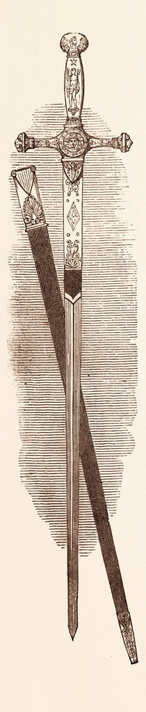 Detail of Sword of the Emperor Napoleon, at Windsor Castle by Anonymous