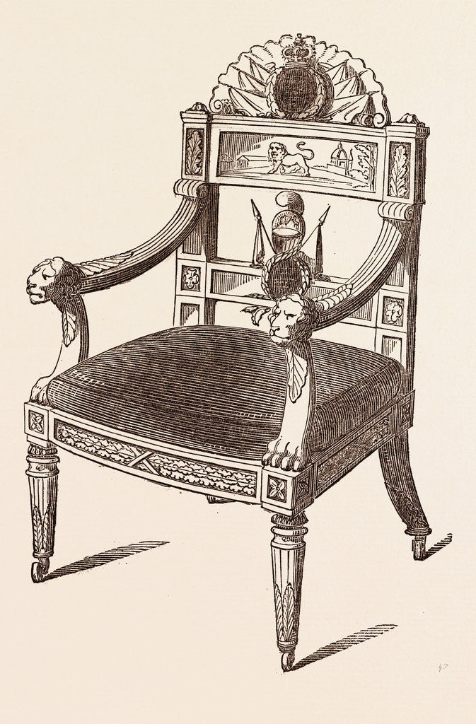 Detail of Chair by Anonymous