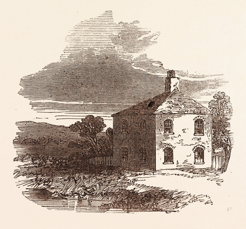 Detail of Birthplace of the Late Sir Robert Peel, Bart., Near Bury, Lancashire by Anonymous