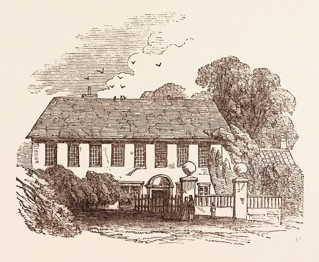Detail of Southey's School at Corston by Anonymous