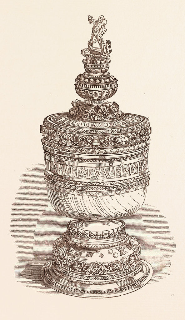 Detail of Thomas a Becket's Grace-Cup by Anonymous