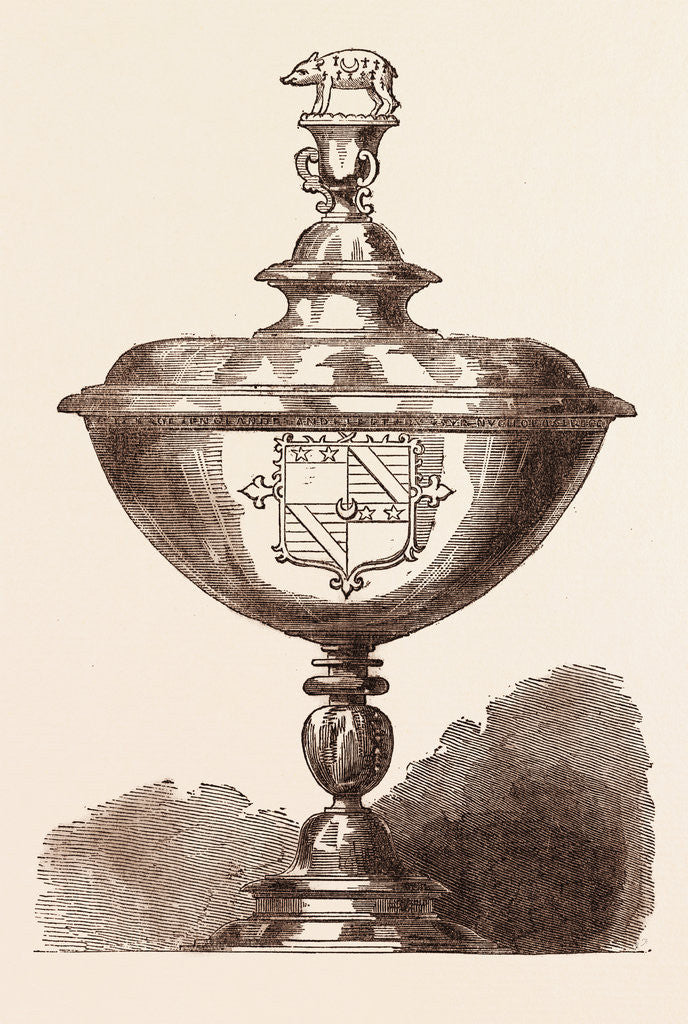 Detail of The Cup of Sir Nicholas Bacon by Anonymous