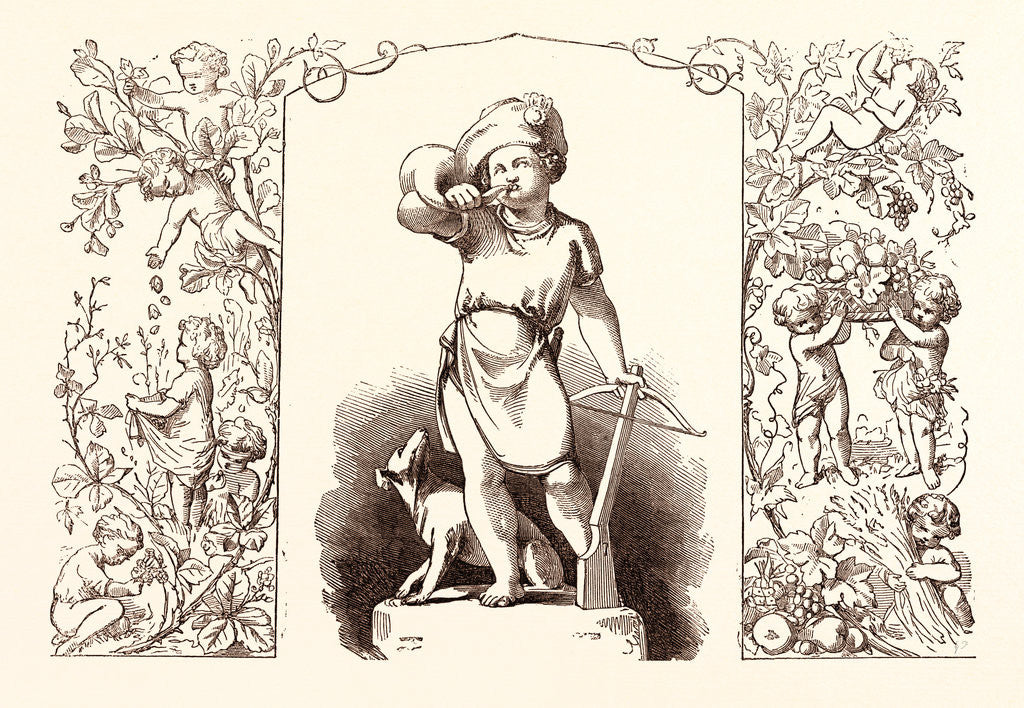 Detail of November by Anonymous