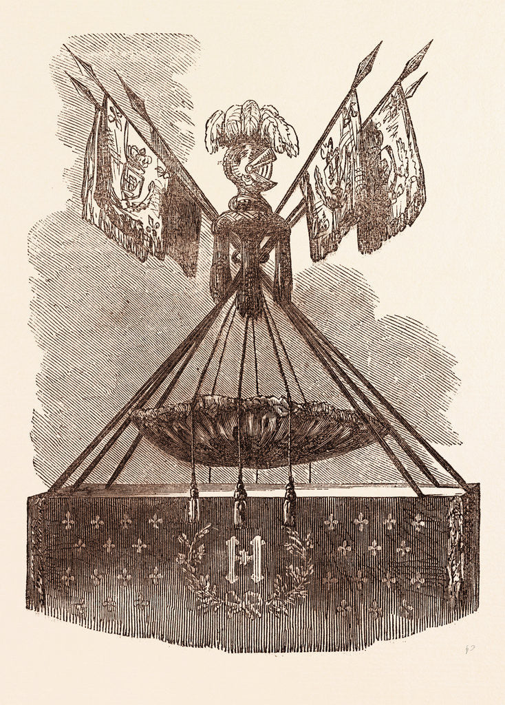 Detail of Cradle of Henri IV by Anonymous