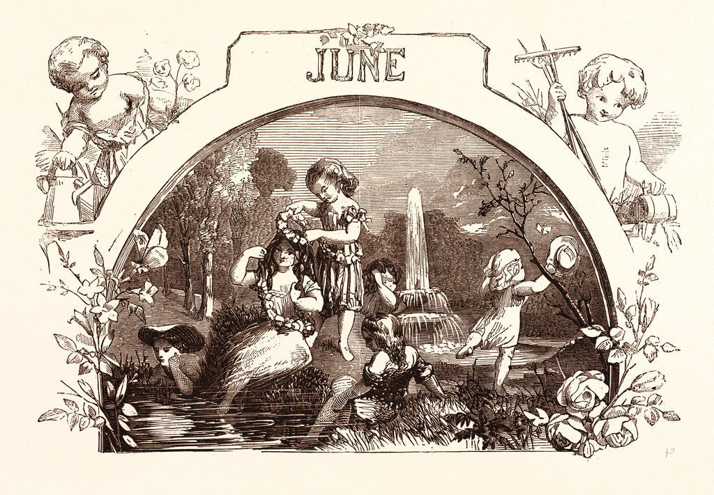 Detail of June by Anonymous