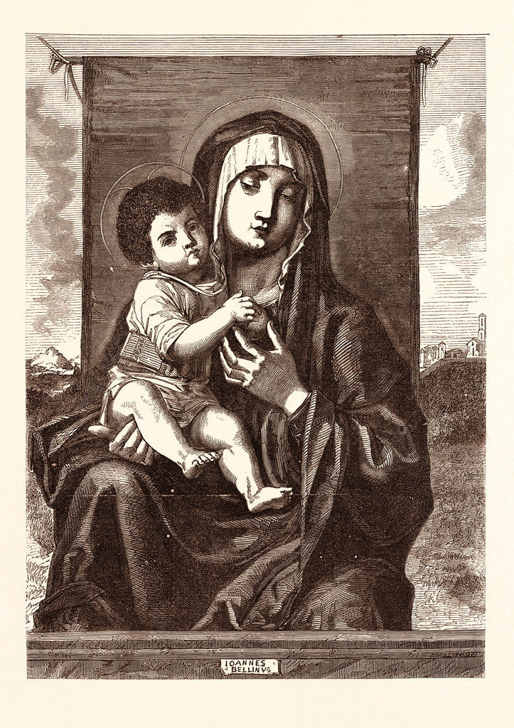 Detail of The Virgin and Child by Anonymous