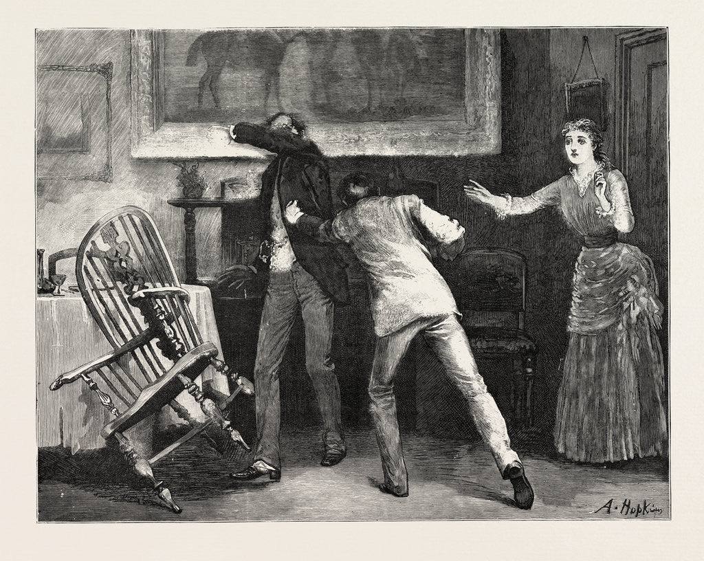 Detail of Scene, Interior by Anonymous