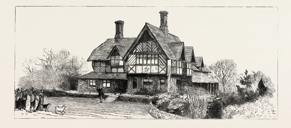 Detail of The Sandringham Club, West Newton, Norfolk, Exterior by Anonymous