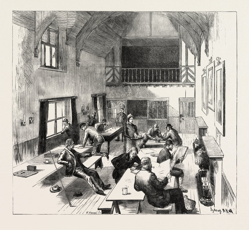 Detail of The Sandringham Club, West Newton, Norfolk, Interior by Anonymous