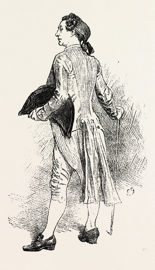 Detail of Waiting, Man by Anonymous