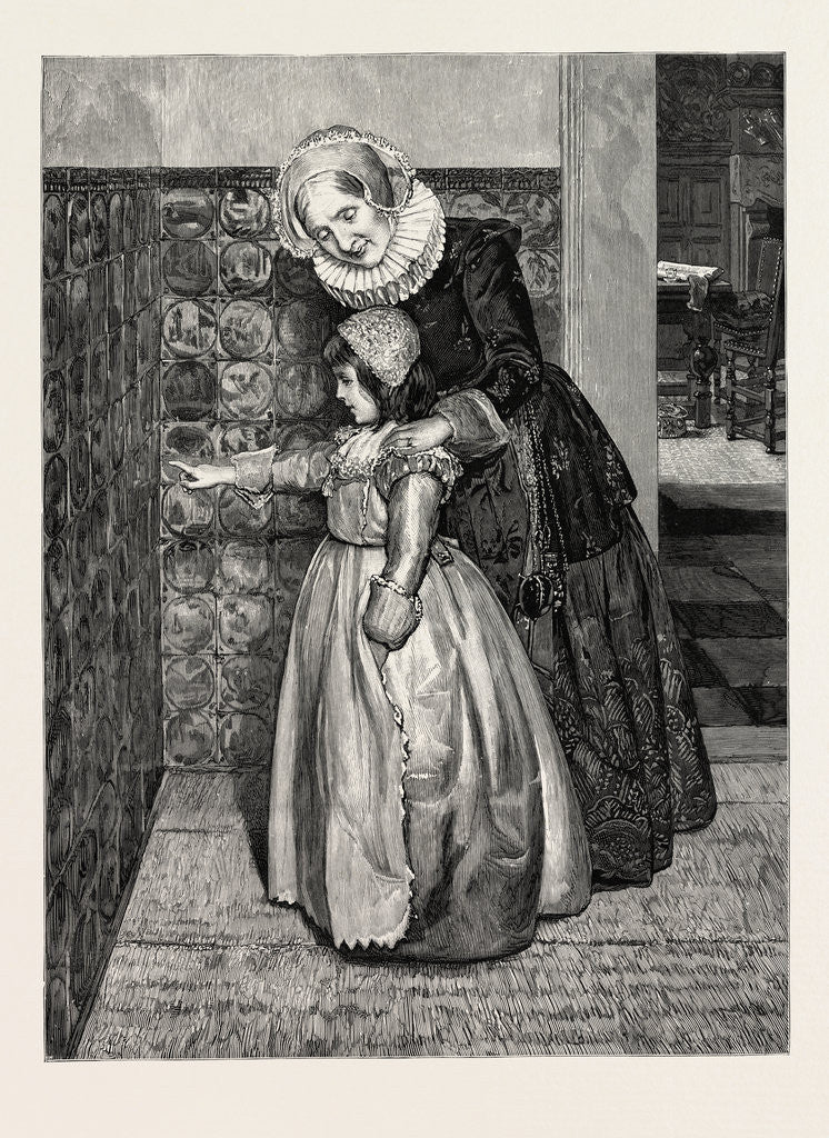 Detail of A Bible Lesson by Anonymous