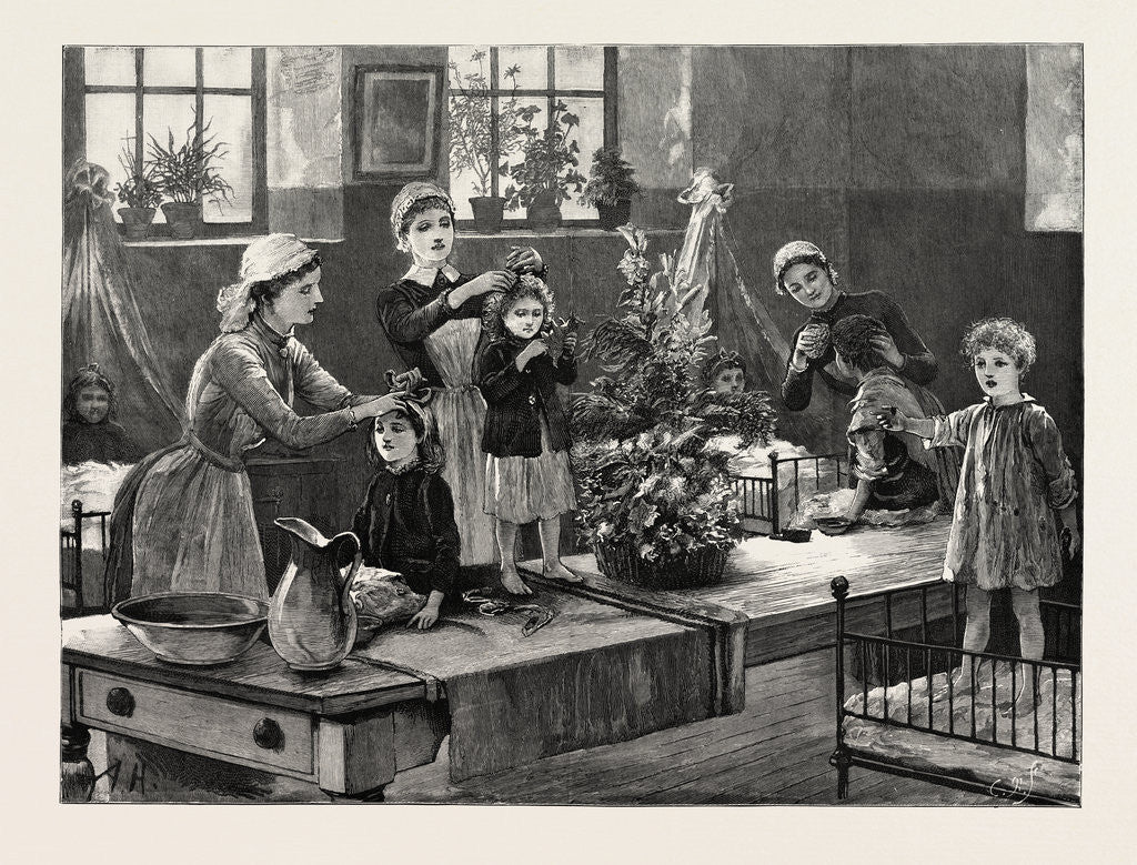 Detail of St. Mary's Hospital, Paddington, London by Anonymous