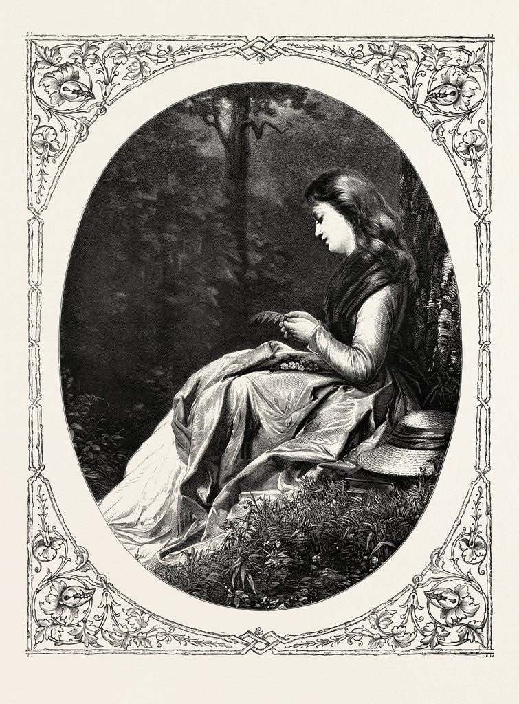 Detail of The Oracle of Love by Anonymous