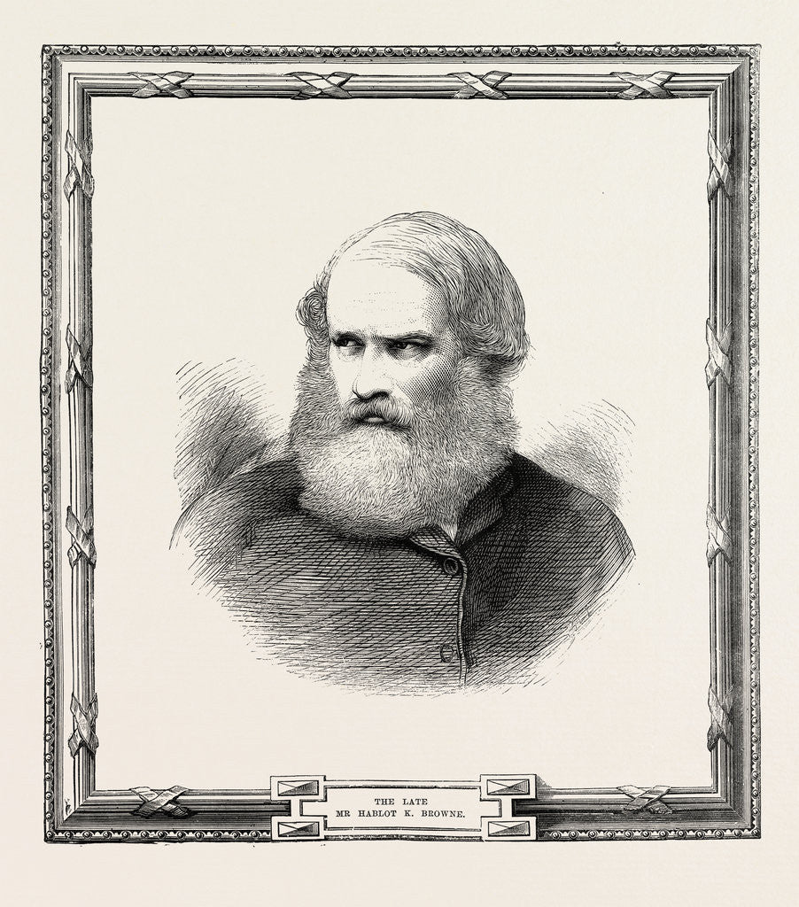 Detail of Hablot Knight Browne by Anonymous