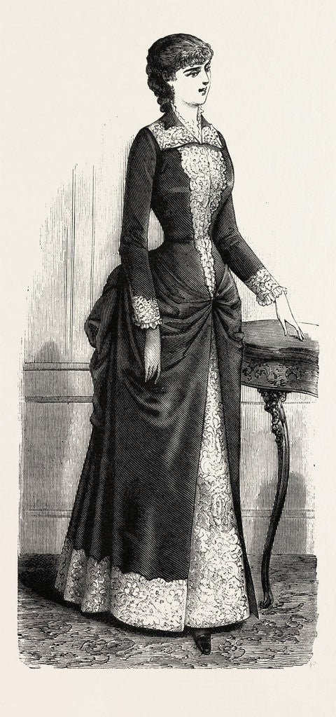 Detail of Tea Gown by Anonymous