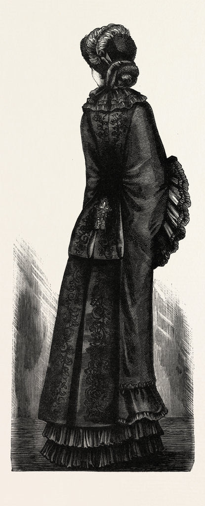 Detail of Long Winter Mantle by Anonymous