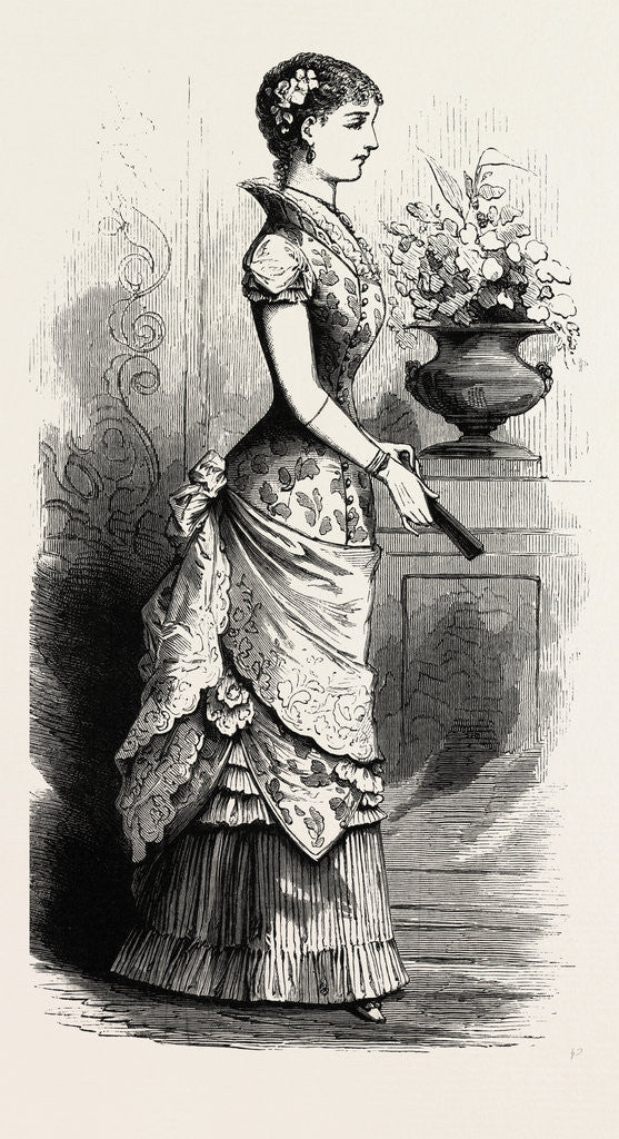 Detail of Evening Dress by Anonymous