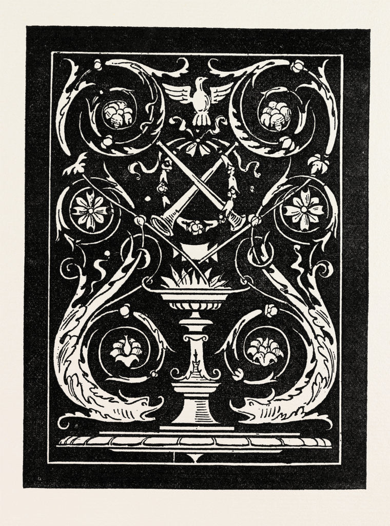 Detail of Design for Panel by Anonymous