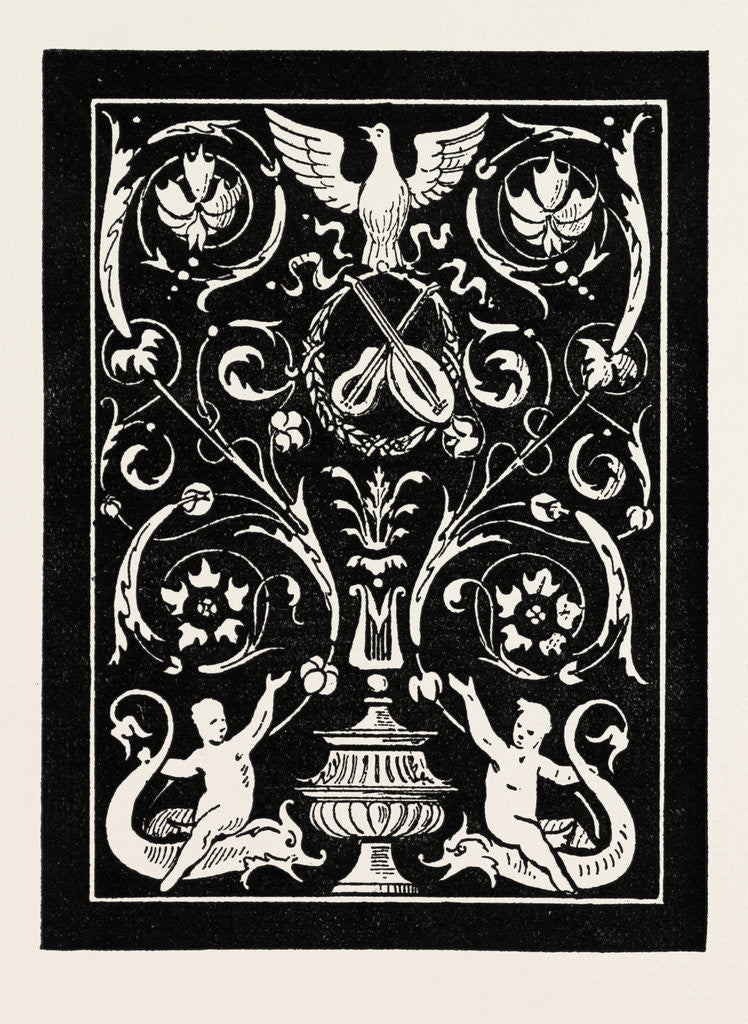 Detail of Design for Panel by Anonymous