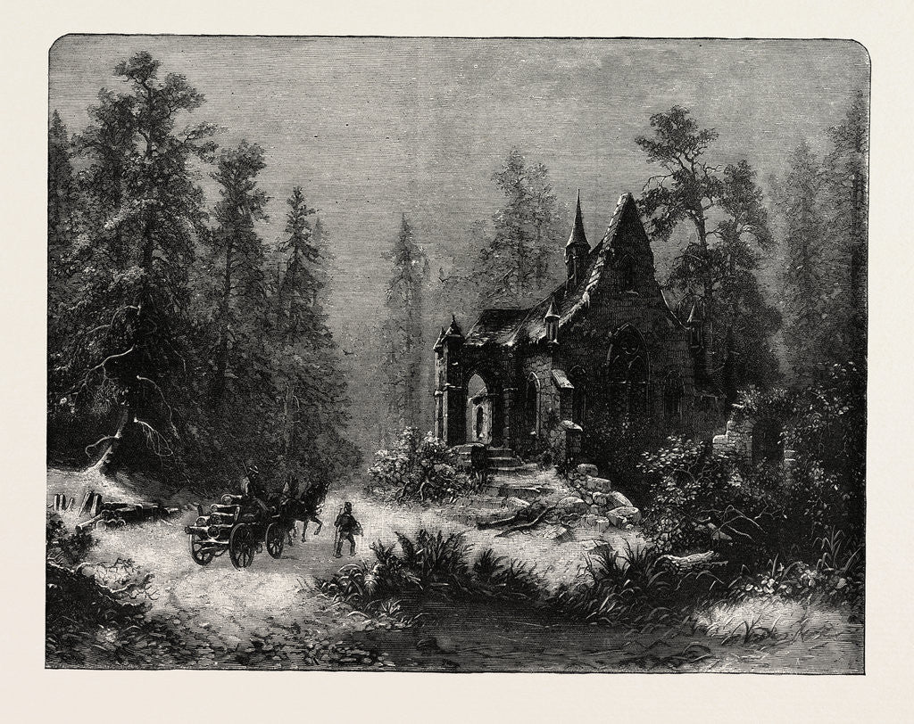 Detail of Winter Evening by Anonymous