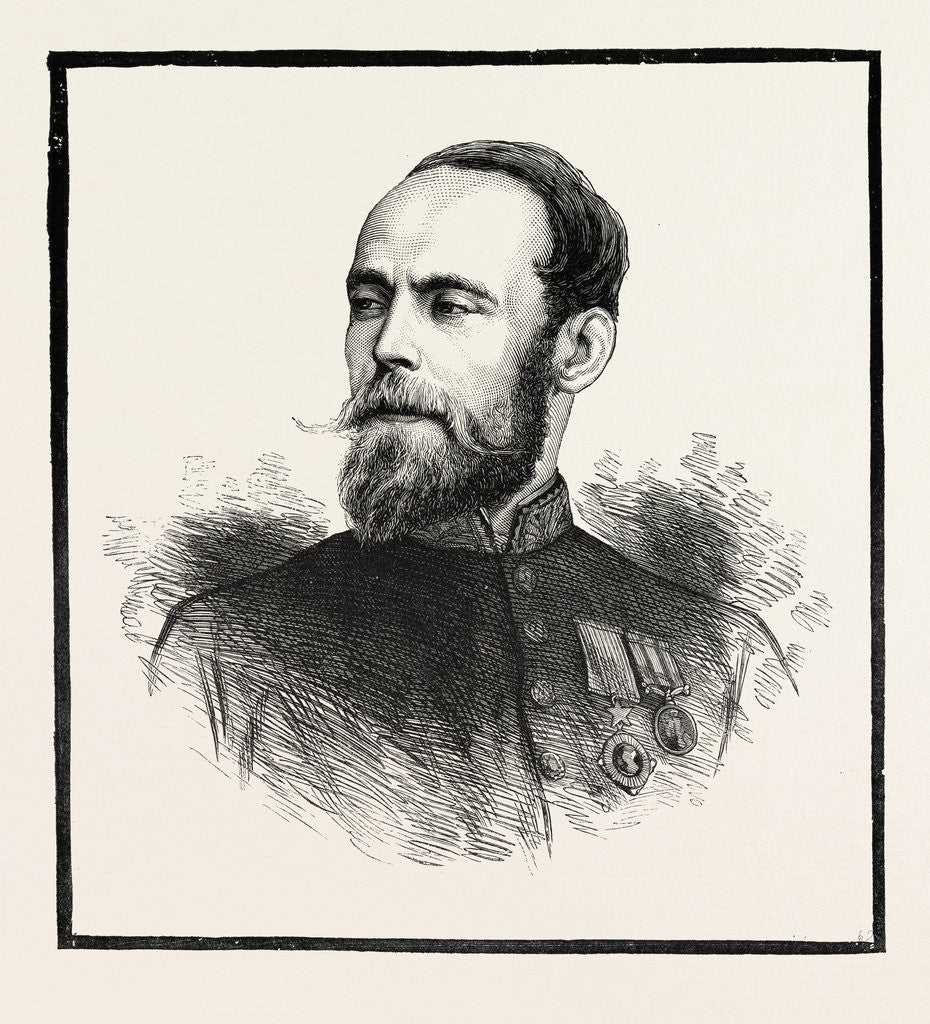 Detail of Sir Pierre Louis Napoleon Cavagnari Kcb Csi by Anonymous