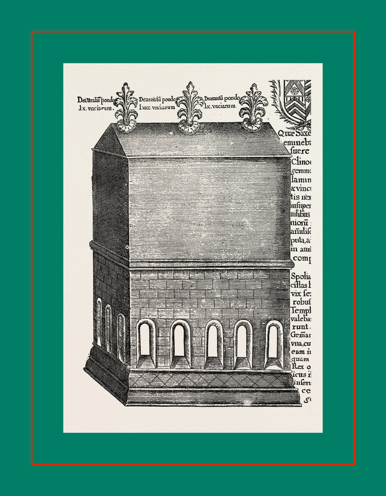 Detail of The Shrine and Bones of St. Thomas a Becket by Anonymous
