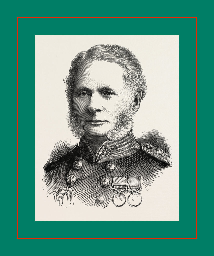 Detail of Right Hon. Admiral Sir A. Cooper-Key, G.C.B. by Anonymous