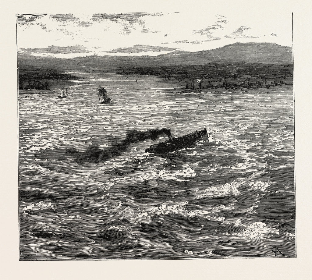 Detail of The Bar at the Mouth of the River, Looking Towards Tuxpan from the Gulf of Mexico by Anonymous