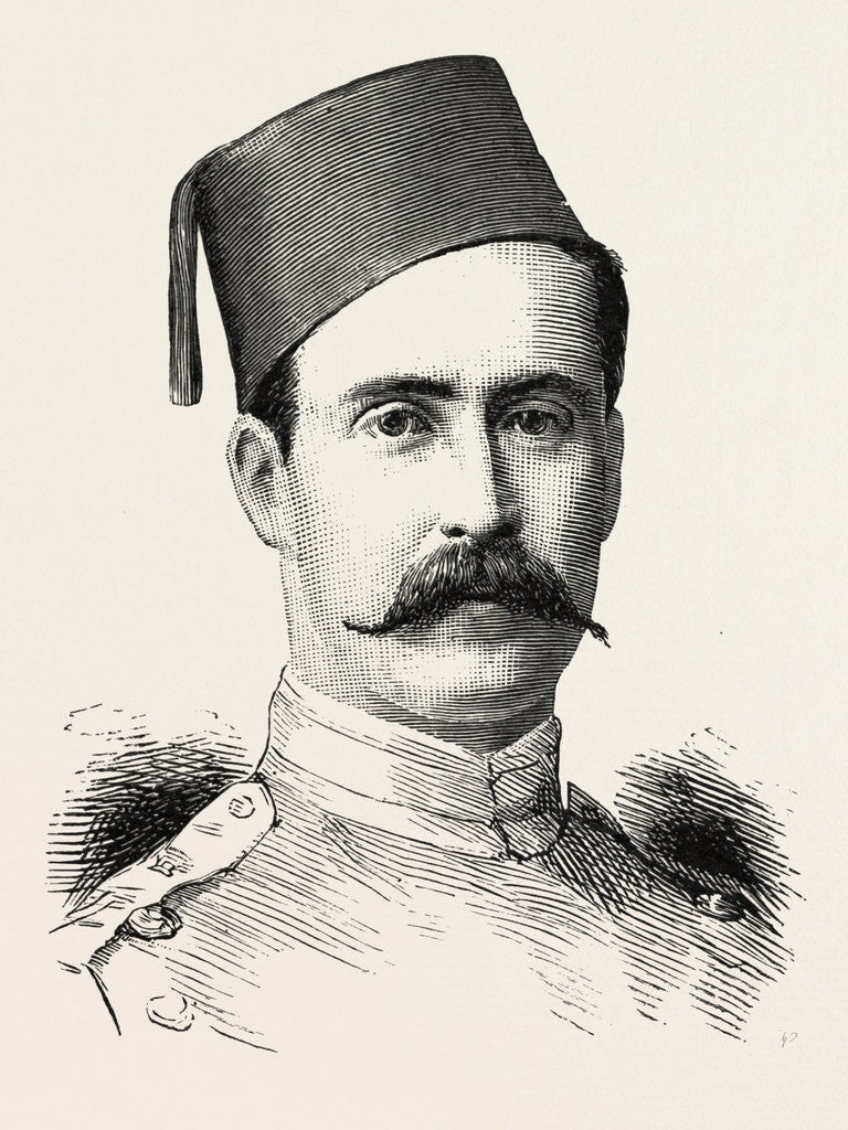 Detail of Colonel V.H. Tapp 3rd Battalion, Egyptian Army, Egypt by Anonymous