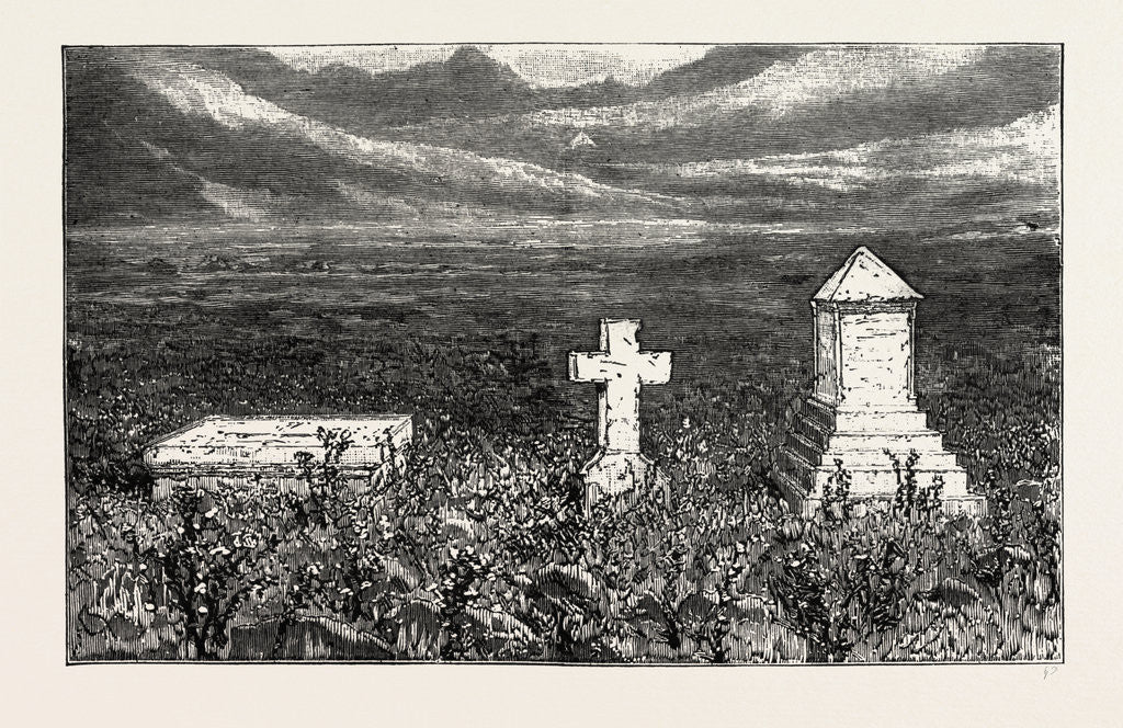 Detail of The Present Neglected State of the British Graves at Majuba Hill, South Africa by Anonymous