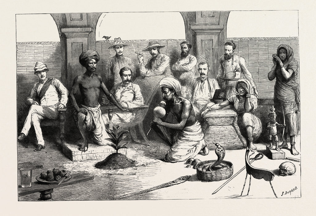 Detail of Magic in India by Anonymous