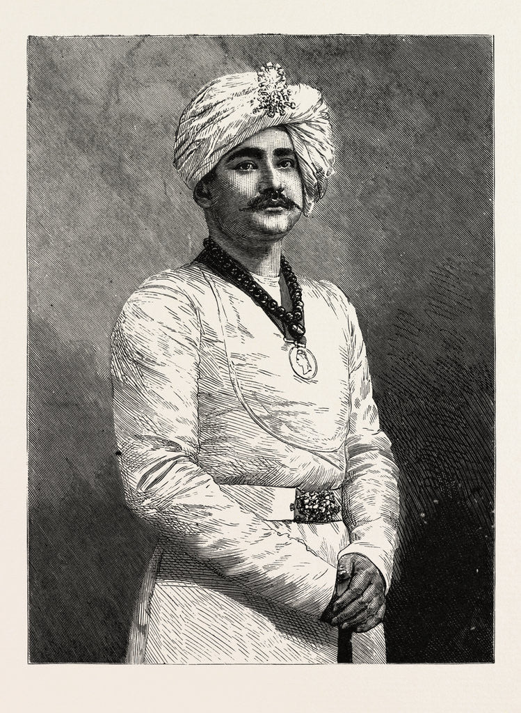 Detail of His Highness the Maharajah of Kuch Behar, Cooch Behar District the State of West Bengal, India by Anonymous
