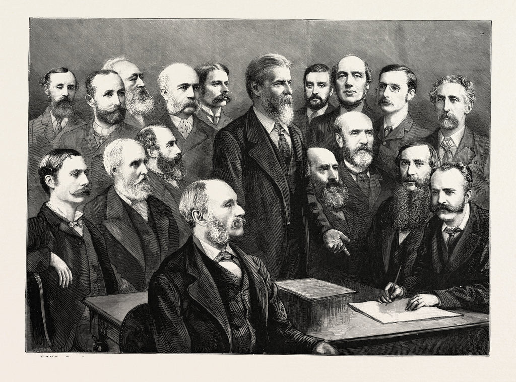 Detail of Meeting of the Bimetallic League at Manchester by Anonymous