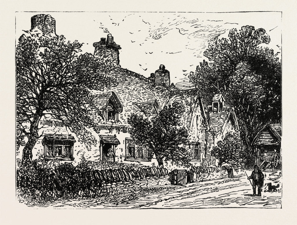 Detail of Cottage at Wilmcote, the Residence of Robert Arden, Father of Mary Arden, Shakespeare's Mother by Anonymous